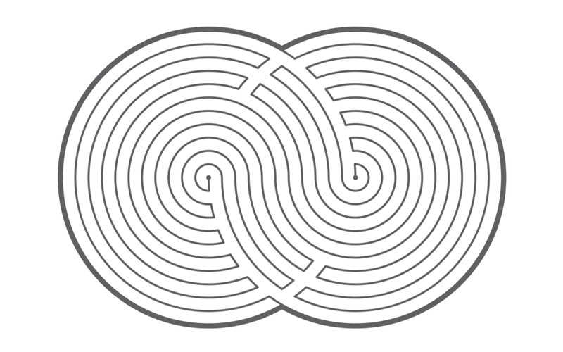 Puzzle related Vesica Piscis